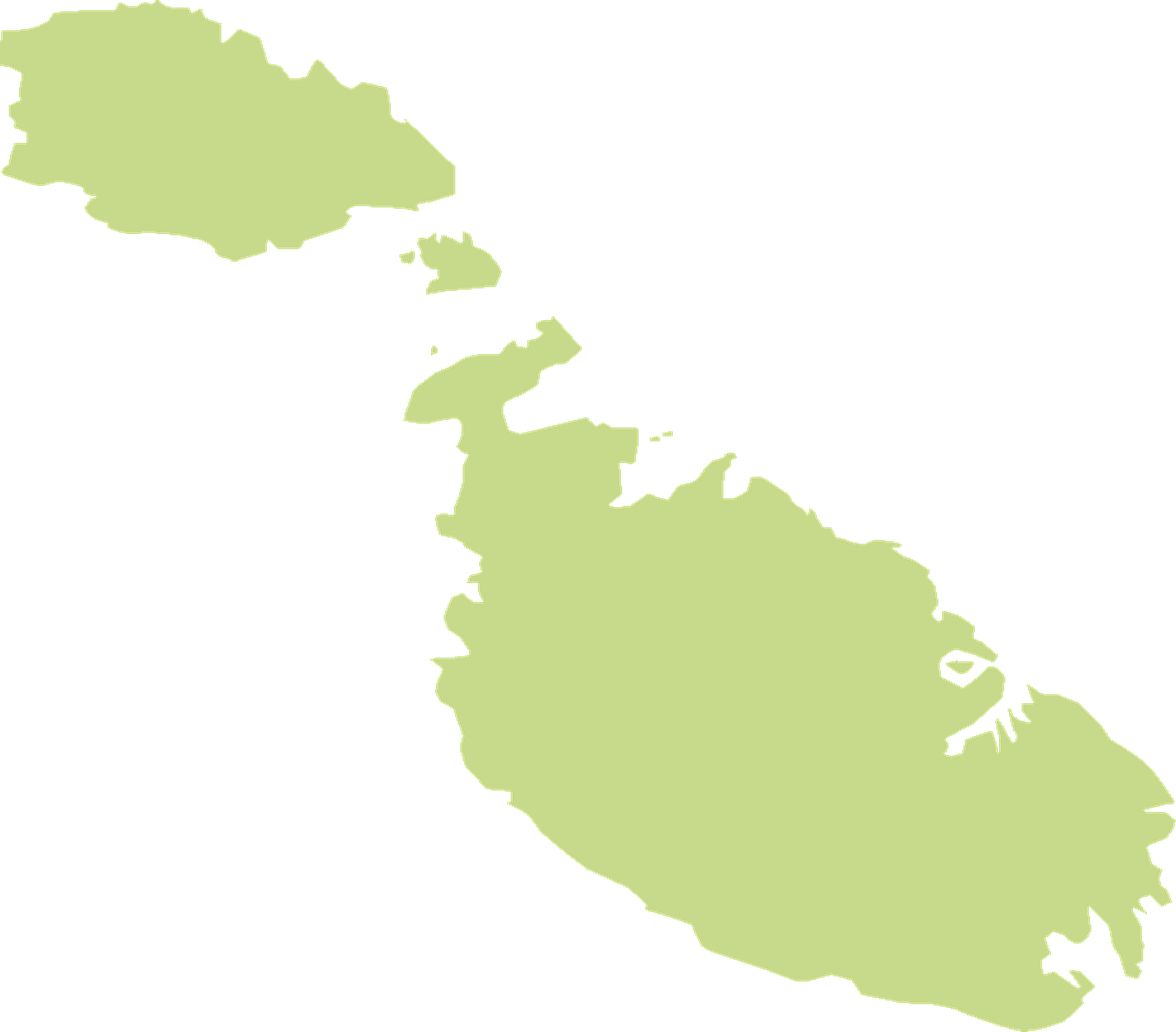 マルタの地図